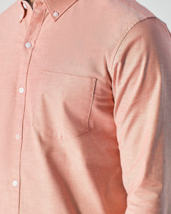 True ClassicPeach Stretch Oxford Long Sleeve Shirt