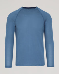 True ClassicFiord Long Sleeve Active Mesh Crew