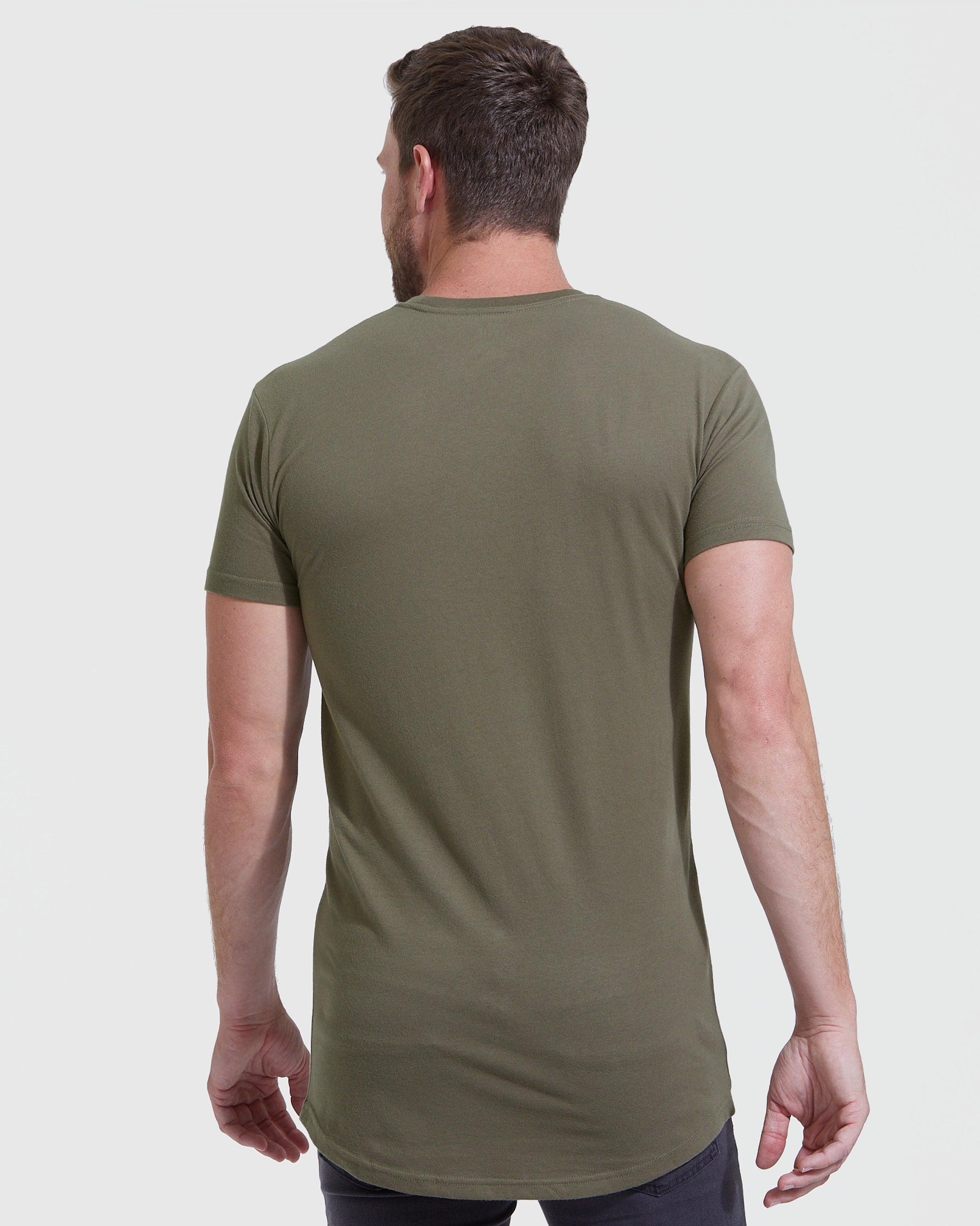 The Tall Round Hem Crew Neck T-Shirt Color 3-Pack