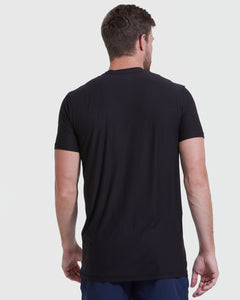 True ClassicBlack Tall Active Crew Neck 2.0