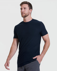 True ClassicNavy Tall Active Crew Neck 2.0