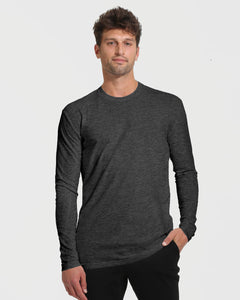 True ClassicCharcoal Heather Gray Tall Long Sleeve T-Shirt