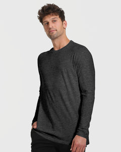 True ClassicCharcoal Heather Gray Tall Long Sleeve T-Shirt