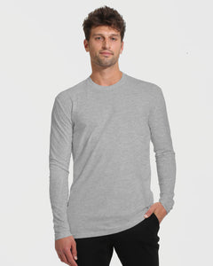 True ClassicNeutral Tall Long Sleeve T-Shirt 3-Pack