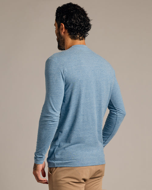 Heather Indigo Tall Long Sleeve T-Shirt