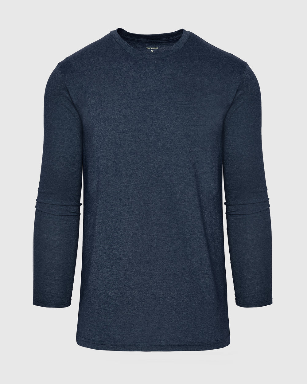 Heather Navy Tall Long Sleeve T-Shirt