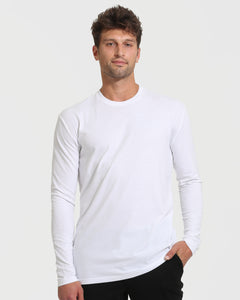 True ClassicBlack & White Tall Long Sleeve T-Shirt 2-Pack