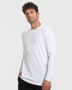 True ClassicWhite Tall Long Sleeve T-Shirt