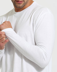 True ClassicWhite Tall Long Sleeve T-Shirt