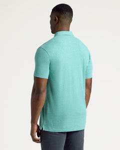 True ClassicLight Heather Greenery Short Sleeve Tall Polo