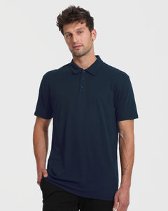 True ClassicStandard Tall Short Sleeve Polo 3-Pack