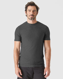 True ClassicCharcoal Heather Gray Tall Active Crew Neck 2.0