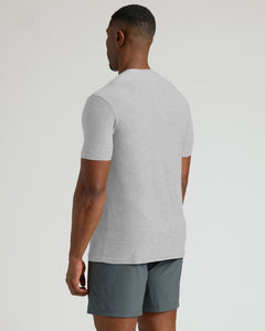 True ClassicLight Heather Gray Tall Active Crew Neck 2.0