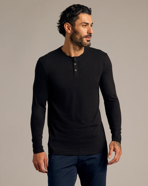 Essential Tall Classic Henley 6-Pack