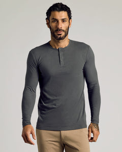 True ClassicEssential Tall Classic Henley 6-Pack