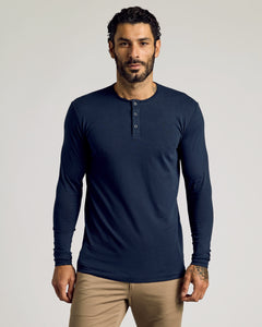 True ClassicEssential Tall Classic Henley 6-Pack