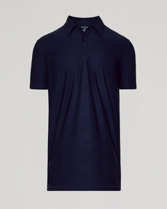 True ClassicNavy Short Sleeve Tall Active Polo