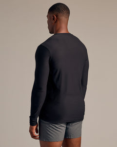 True ClassicBlack Long Sleeve Tall Active Crew