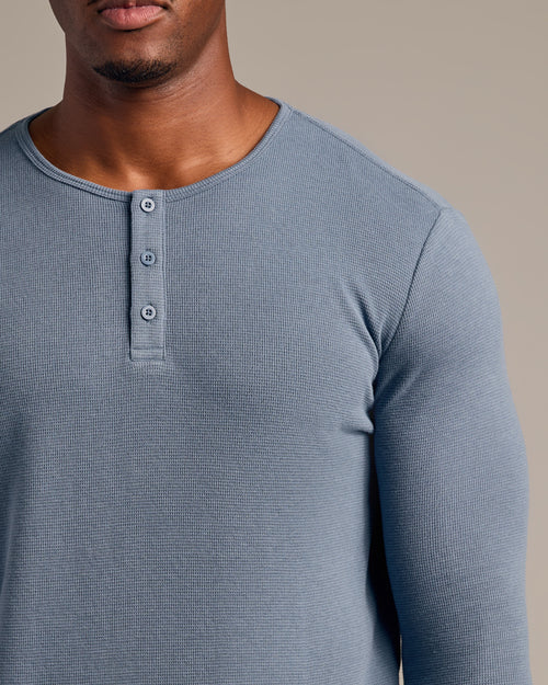 Fiord Tall Waffle Long Sleeve Henley