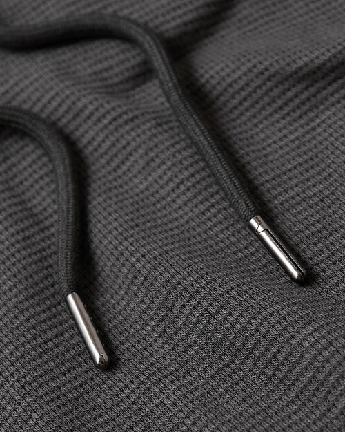 Carbon Tall Waffle Hoodie