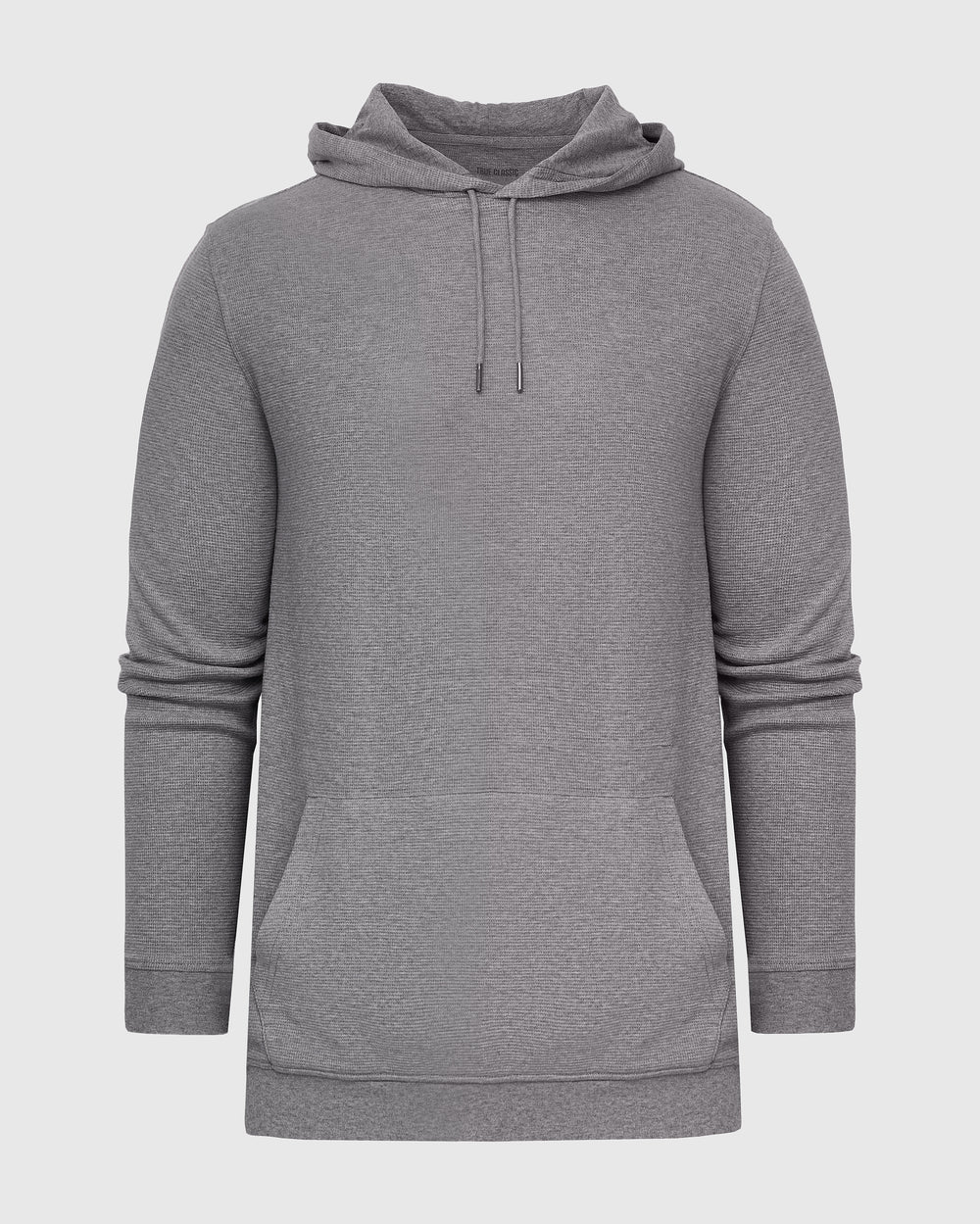 Heather Gray Tall Waffle Hoodie