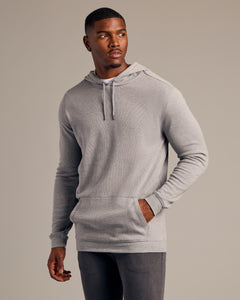 True ClassicHeather Gray Tall Waffle Hoodie