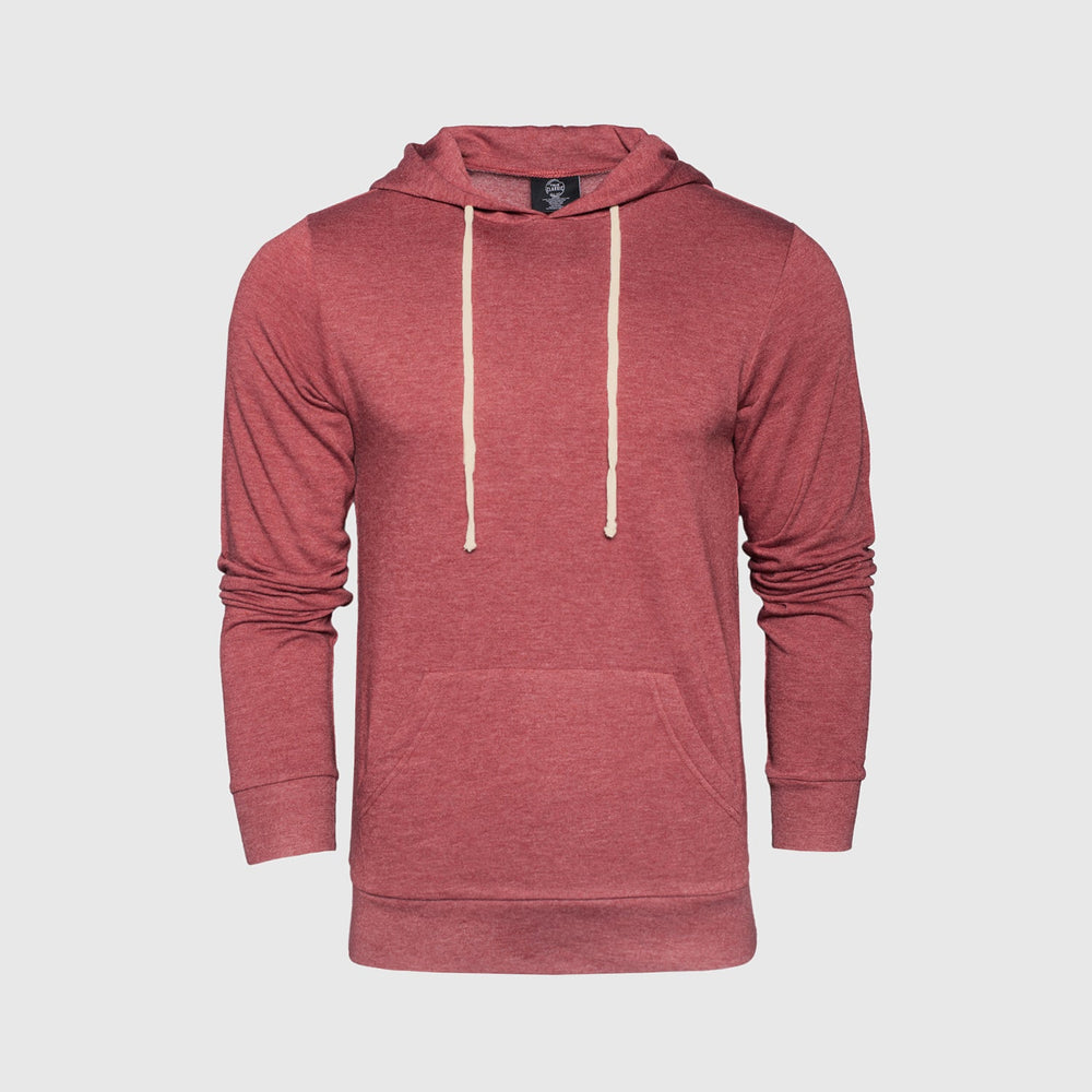 Cardinal Red Fleece Pull Over Hoodie