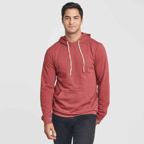 Cardinal Red Fleece Pull Over Hoodie