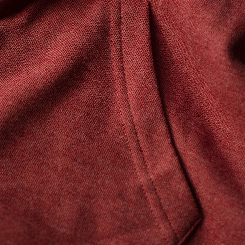 Cardinal Red Fleece Pull Over Hoodie