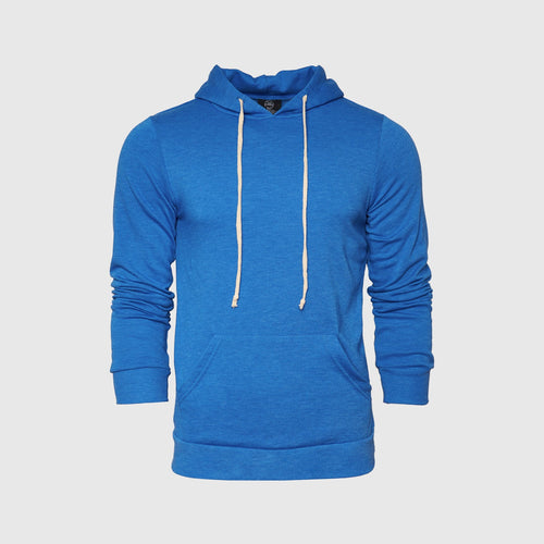 Pacific Blue Fleece Pull Over Hoodie