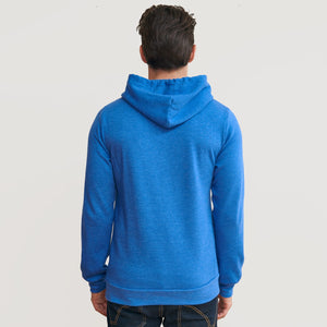 True ClassicPacific Blue Fleece Pull Over Hoodie