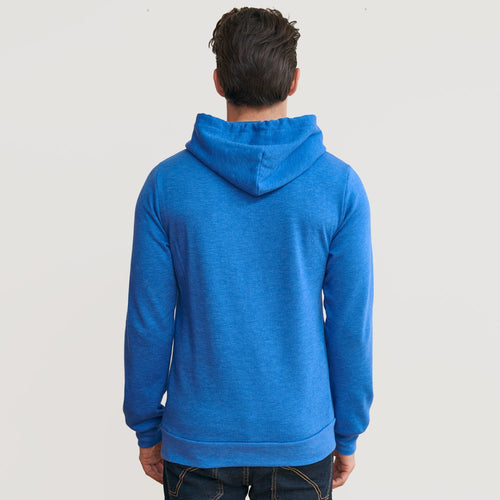 Pacific Blue Fleece Pull Over Hoodie