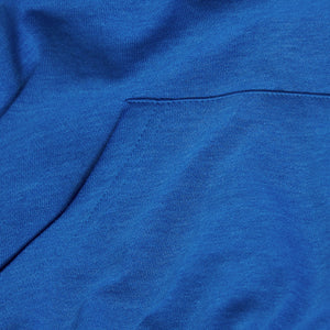 True ClassicPacific Blue Fleece Pull Over Hoodie