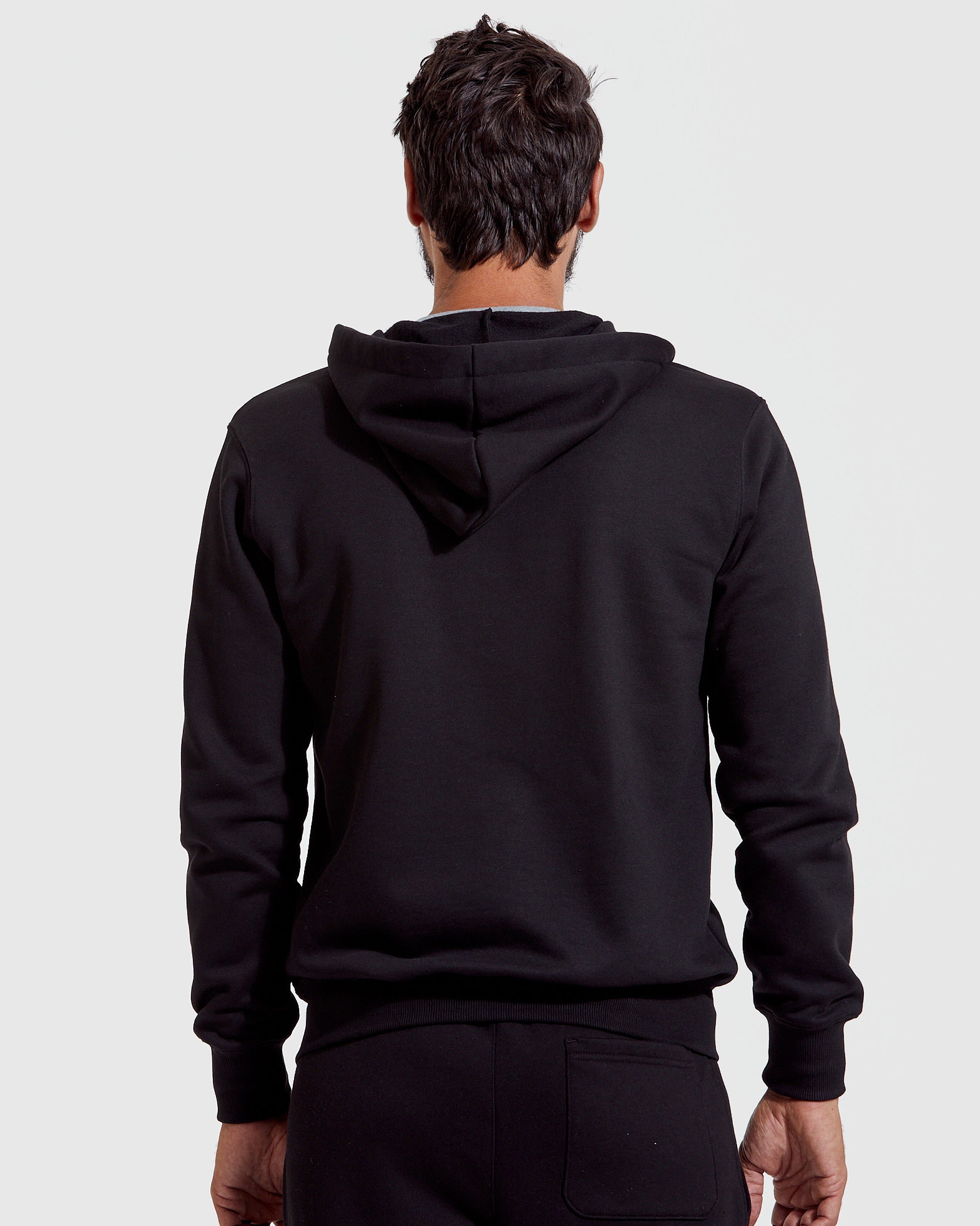 Black Fleece French Terry Zip Hoodie – True Classic