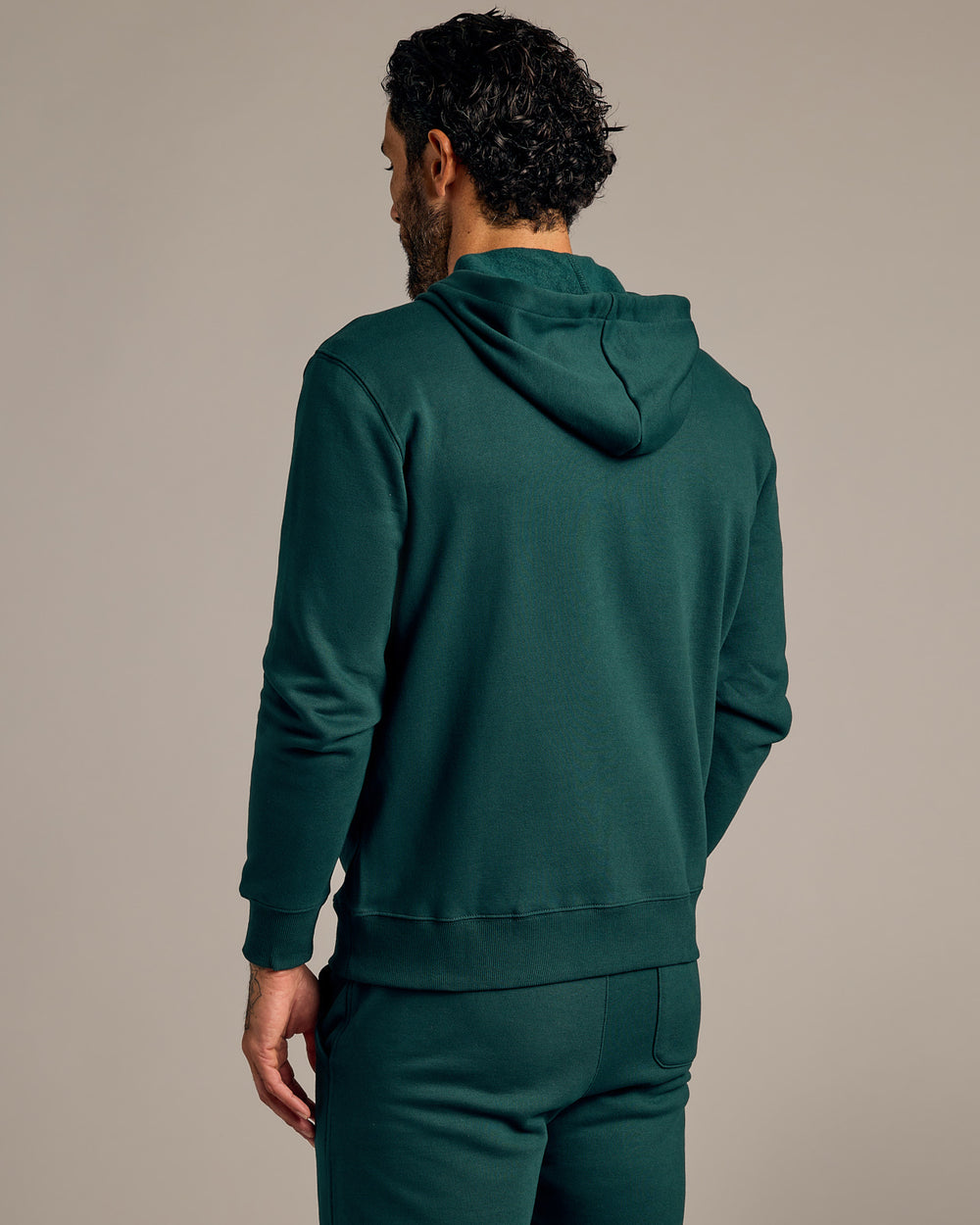 Emerald and Fiord Full Zip Fleece Hoodie 2-Pack