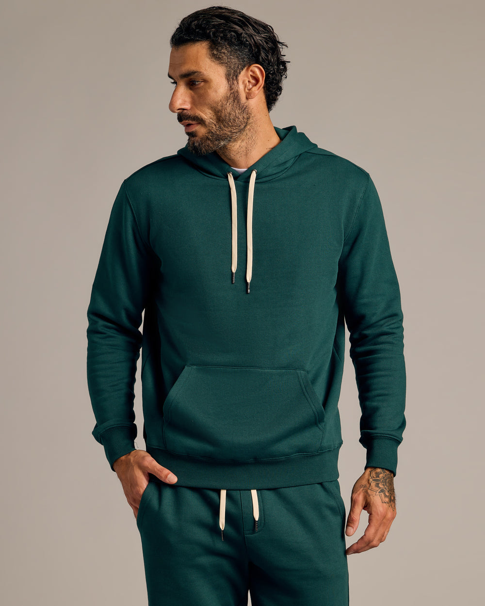 Emerald Pullover Fleece Hoodie & Jogger 2-Pack