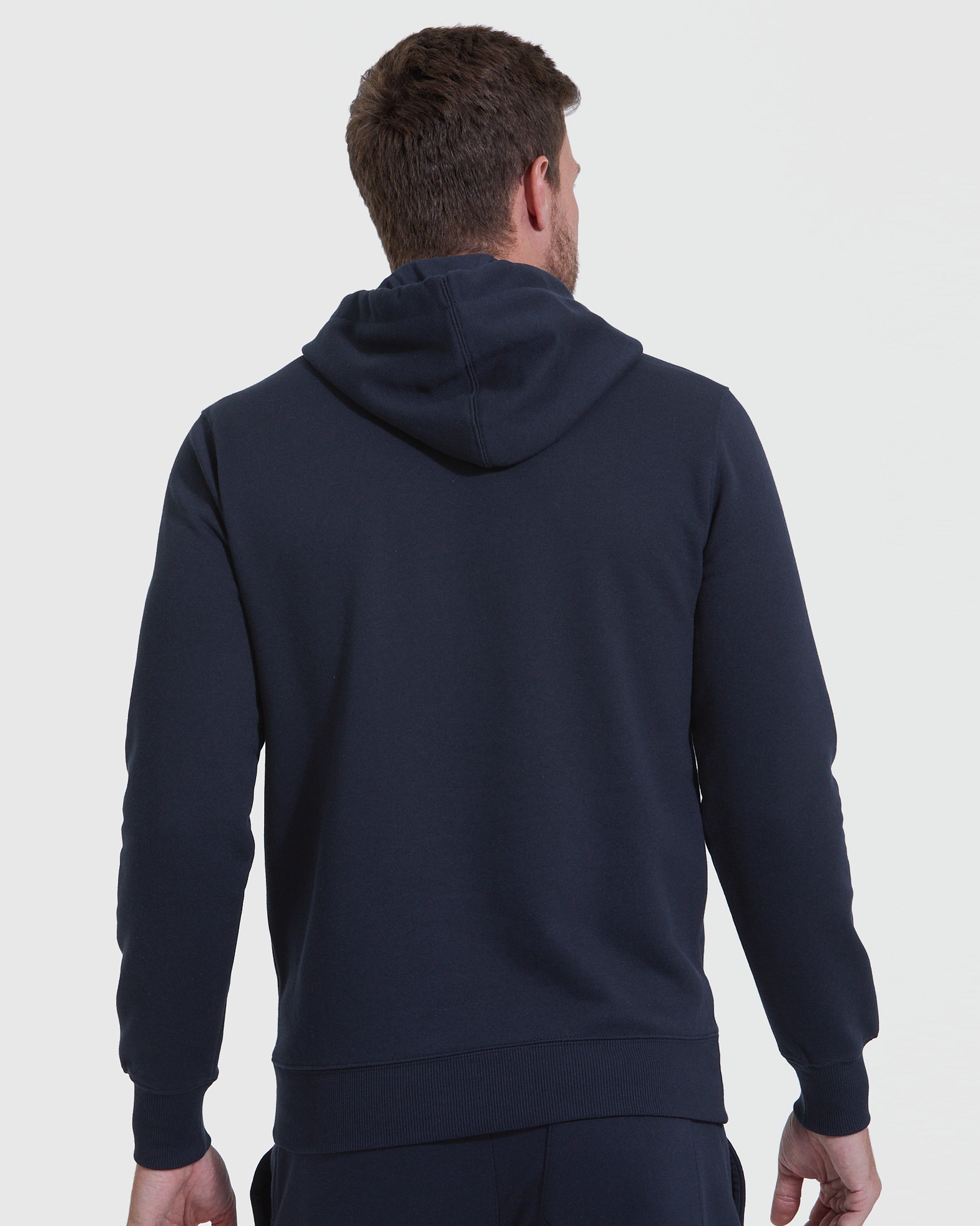 Navy discount fleece hoodie