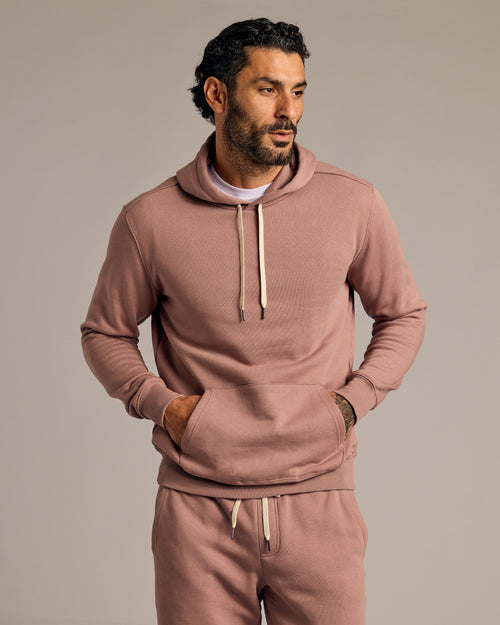 Slate Mauve Pullover Fleece Hoodie & Jogger 2-Pack