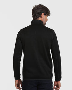 True ClassicBlack Sweater Fleece Jacket