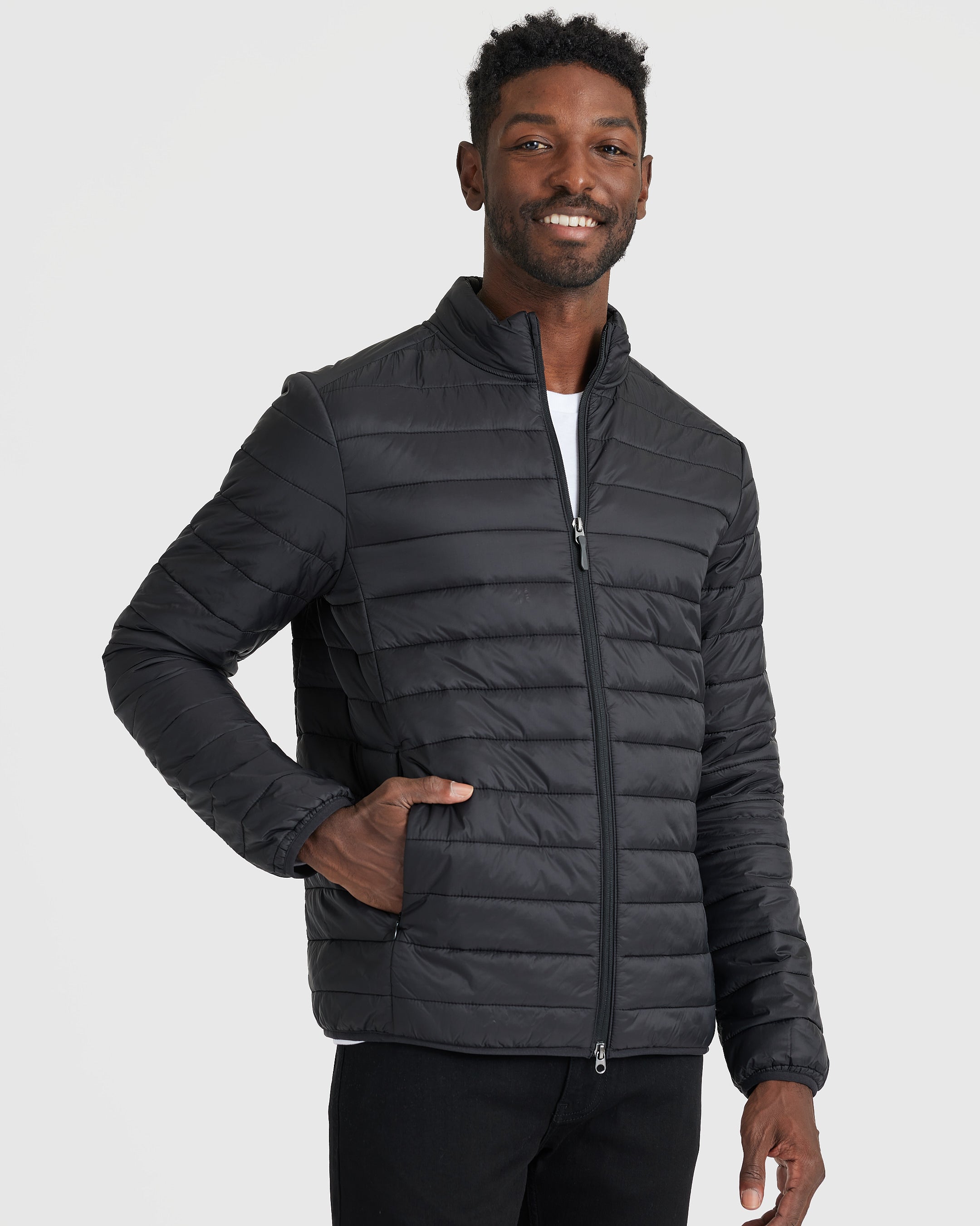 Calvin klein men's classic deals puffer jacket