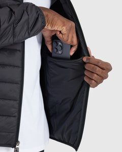 True ClassicBlack Puffer Jacket