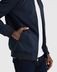 True ClassicNavy Bomber Jacket