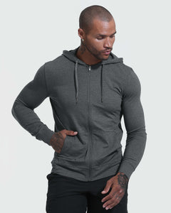 True ClassicHeathered Zip Hoodie 2-Pack