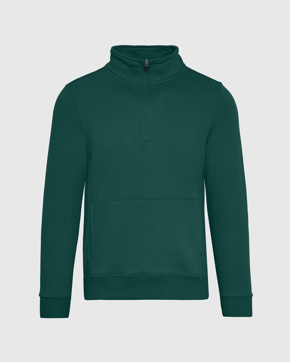 Emerald Half Zip Fleece Sweatshirt