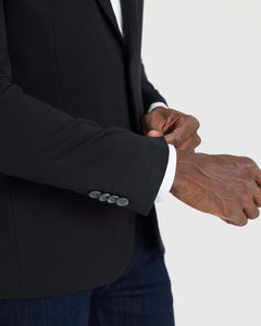 True ClassicBlack Comfort Knit Blazer