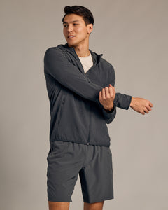 True ClassicCharcoal Heather Gray Active Shell Jacket