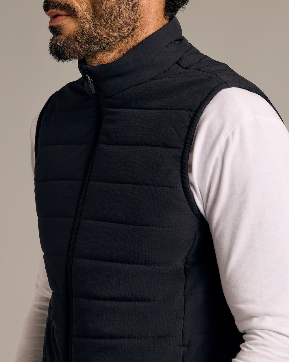 Black Puffer Vest