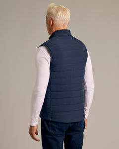 True ClassicNavy Puffer Vest 2.0