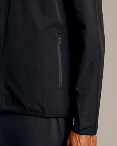 True ClassicBlack Tech Windbreaker