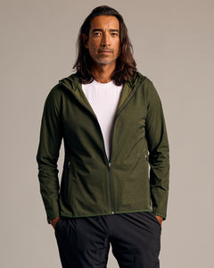 True ClassicOlive Tech Windbreaker